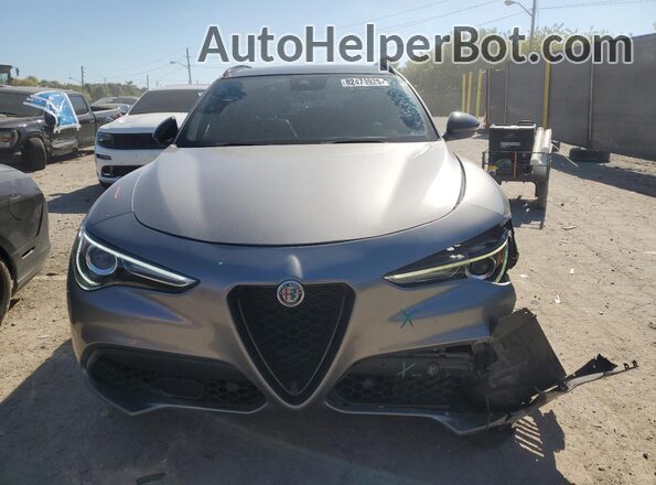 ZASPAKBN4L7C96482 2020 ALFA ROMEO STELVIO Silver Vista frontal