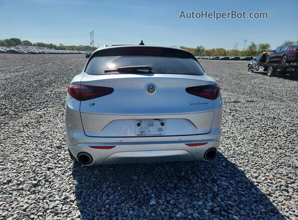 ZASPAKBN6M7D16023 2021 ALFA ROMEO STELVIO Серебряный Вид сзади