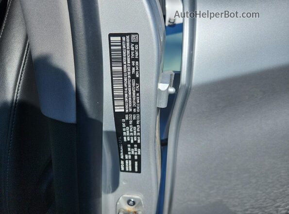 ZASPAKBN6M7D16023 2021 ALFA ROMEO STELVIO Серебряный Вид подкапотного пространства