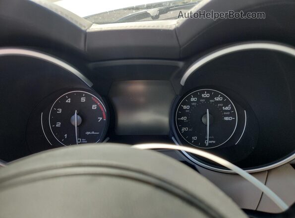 ZASPAKBN6M7D16023 2021 ALFA ROMEO STELVIO Серебряный Вид щитка приборов