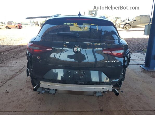 ZASPAKBN6N7D47743 2022 ALFA ROMEO STELVIO Черный Вид сзади
