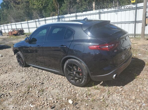 ZASPAKBN9K7C32453 2019 ALFA ROMEO STELVIO Black Tył lewy