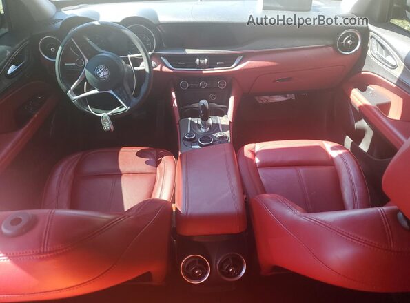 ZASPAKBN9K7C32453 2019 ALFA ROMEO STELVIO Black Widok deski rozdzielczej