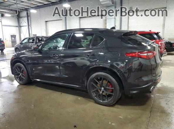ZASPAKBN9M7D12287 2021 ALFA ROMEO STELVIO Black Tył lewy
