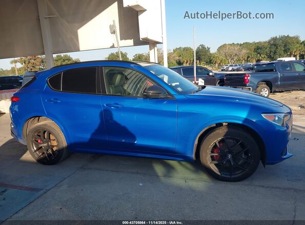 ZASPAKBNXL7C76446 2020 ALFA ROMEO STELVIO Blue Vista interior trasera