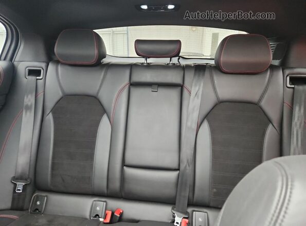 ZASPAKEV8L7C95458 2020 ALFA ROMEO STELVIO White უკანა სავარძლების ხედი