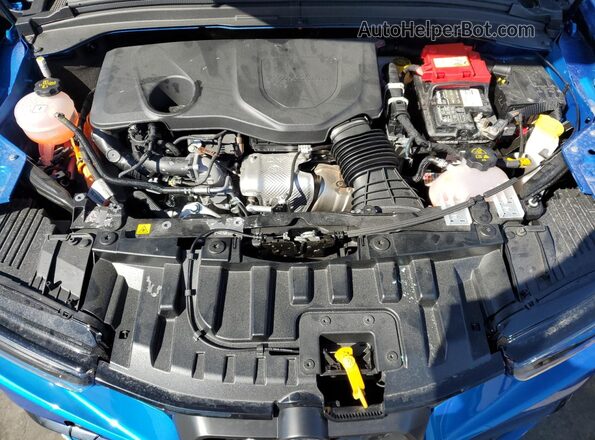 ZASPATAWXS3088237 2025 ALFA ROMEO OTHER Blue Vista del compartimento del motor