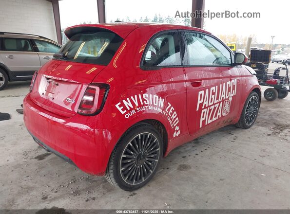 ZFAFFAA40RX203420 2024 FIAT 500E Red Հետևի աջ