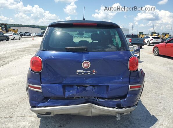 ZFBCFADH0JZ041343 2018 FIAT 500L Blue Widok z tyłu