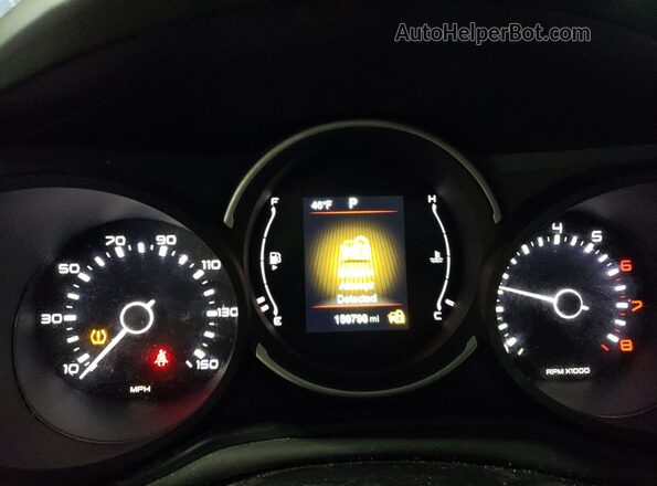 ZFBCFADH8JZ041526 2018 FIAT 500L Blue Widok zestawu wskaźników