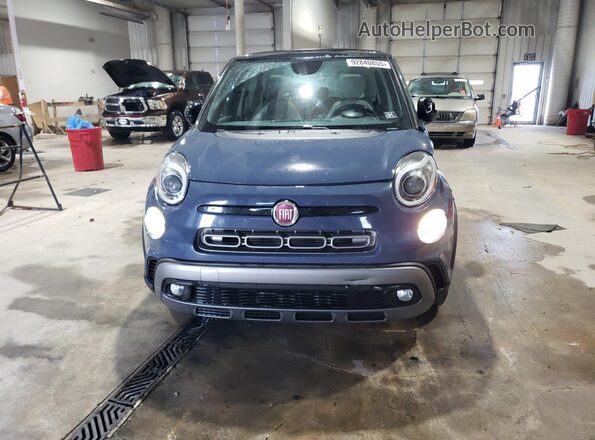 ZFBCFADH8JZ041526 2018 FIAT 500L Blue Widok z przodu
