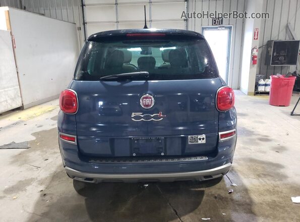 ZFBCFADH8JZ041526 2018 FIAT 500L Blue Widok z tyłu