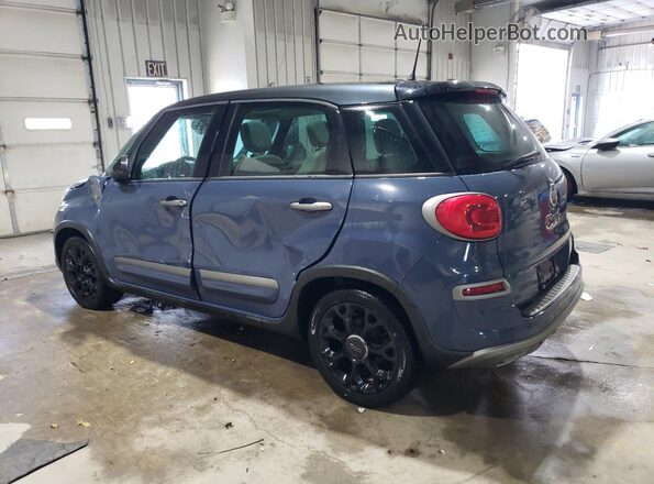 ZFBCFADH8JZ041526 2018 FIAT 500L Blue Tył lewy