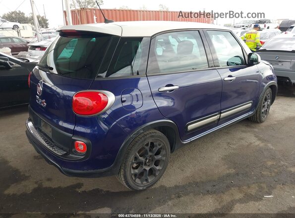 ZFBCFADHXGZ037616 2016 FIAT 500L Blue Հետևի աջ