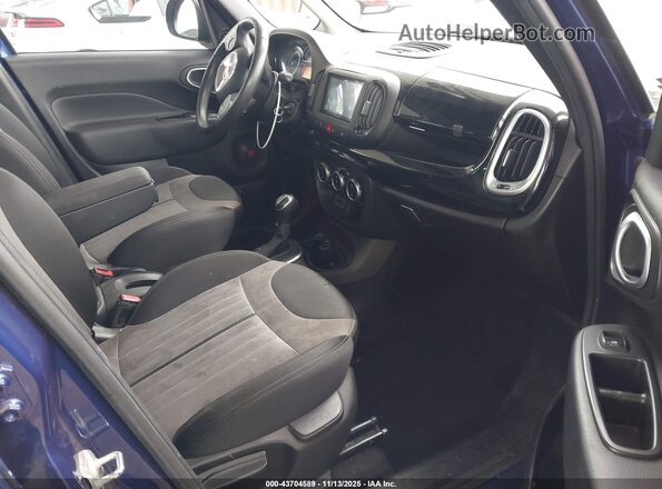 ZFBCFADHXGZ037616 2016 FIAT 500L Blue Սալոնի դիմացի տեսք