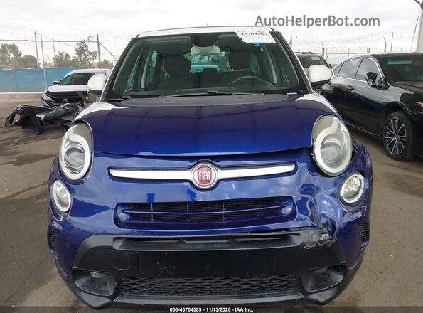 ZFBCFADHXGZ037616 2016 FIAT 500L Blue Սարքավորումների վահանակի տեսք