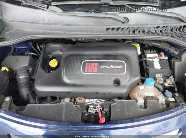 ZFBCFADHXGZ037616 2016 FIAT 500L Blue Հետևի տեսք