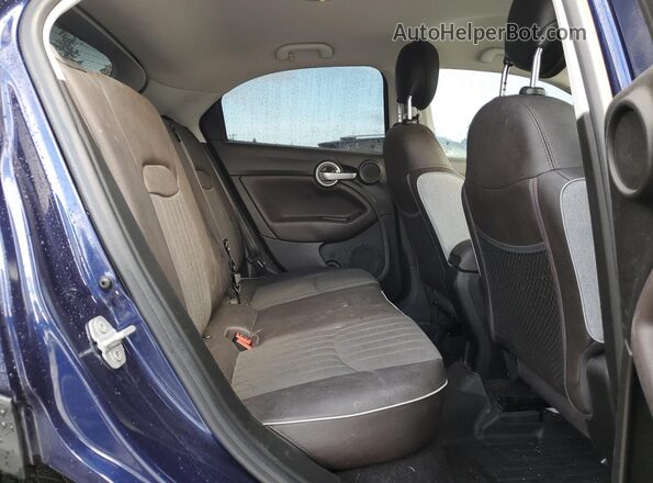 ZFBCFXDT6GP383424 2016 FIAT 500X Blue Widok wnętrza z tyłu