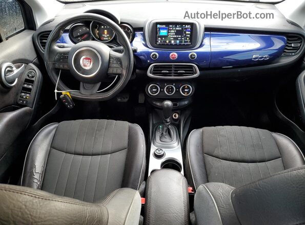 ZFBCFXDT6GP383424 2016 FIAT 500X Blue Widok deski rozdzielczej