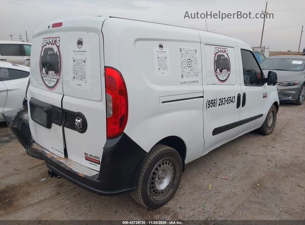 ZFBERFAB3J6L53266 2018 RAM PROMASTER CITY White უკანა მარჯვენა