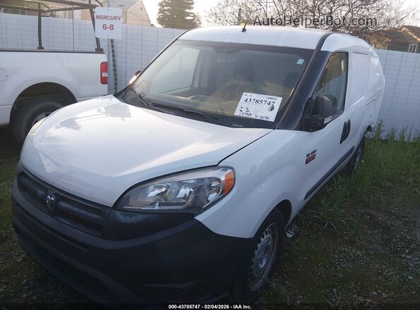 ZFBERFAB5J6H93119 2018 RAM PROMASTER CITY White წინა მარცხენა ხედი სამი მეოთხედიდან