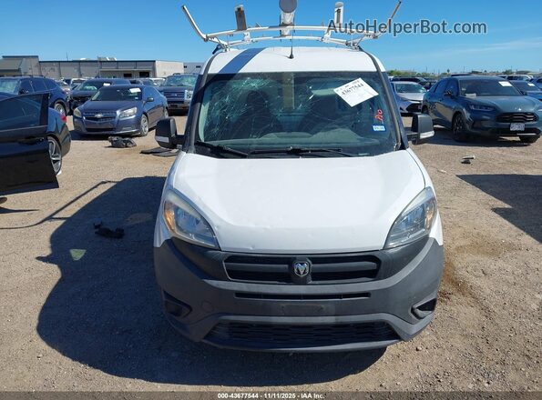 ZFBERFAB7J6J37694 2018 RAM PROMASTER CITY White Vista del cuadro de instrumentos