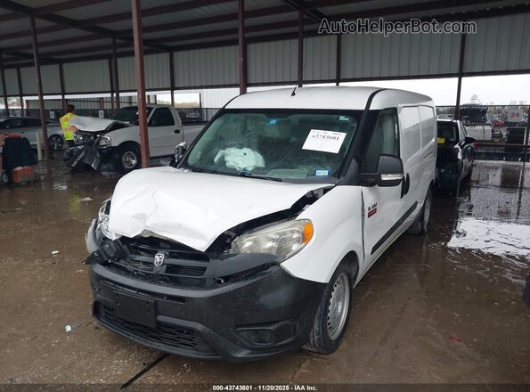 ZFBERFAT7G6B73552 2016 RAM PROMASTER CITY White Vista tres cuartos delantera izquierda