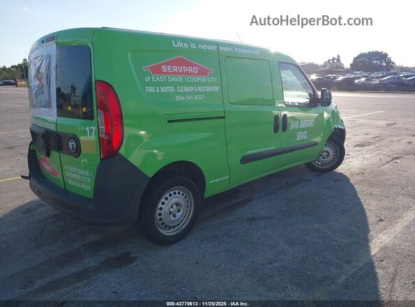 ZFBERFATXG6B83735 2016 RAM PROMASTER CITY Green Trasero derecho