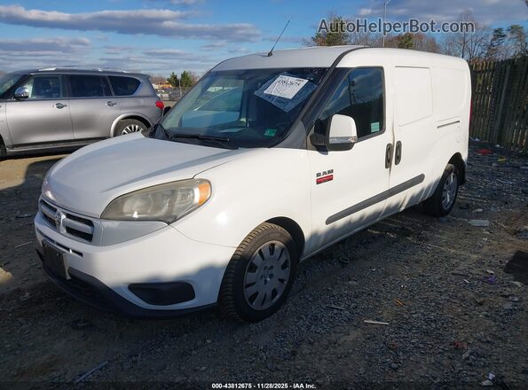 ZFBERFBB0H6D56489 2017 RAM PROMASTER CITY White წინა მარცხენა ხედი სამი მეოთხედიდან