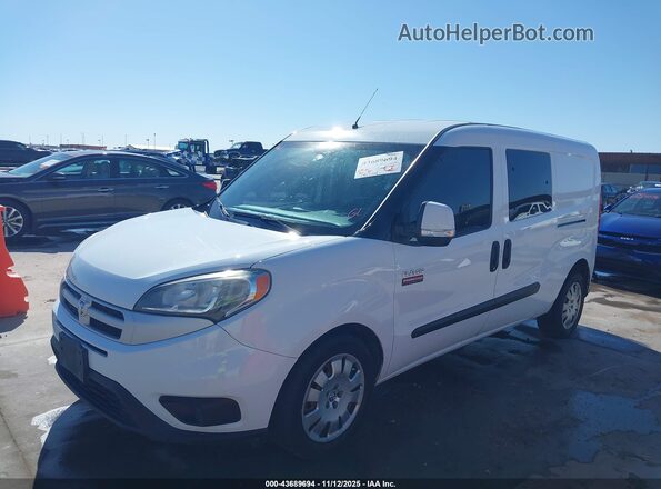 ZFBERFBT6G6C62642 2016 RAM PROMASTER CITY White Vista tres cuartos delantera izquierda