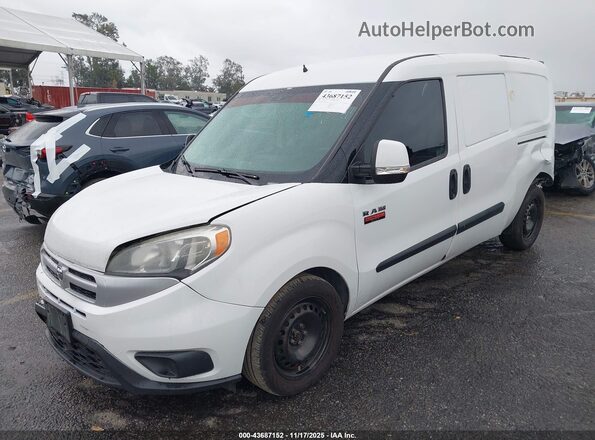 ZFBERFBT9G6B20799 2016 RAM PROMASTER CITY White Vista tres cuartos delantera izquierda