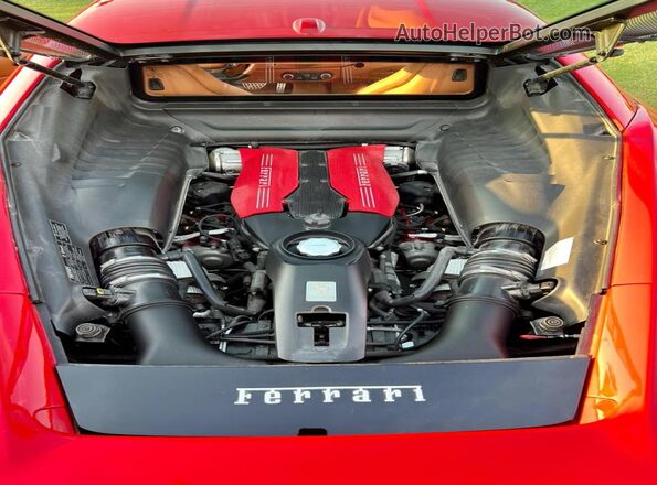 ZFF79ALA5G0214993 2016 FERRARI 488 Red Սալոնի դիմացի տեսք