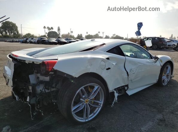 ZFF79ALA8J0228720 2018 FERRARI 488 White უკანა მარჯვენა