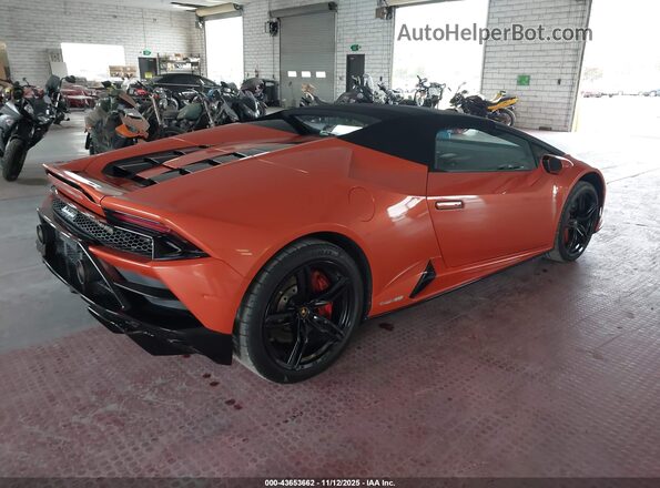 ZHWUT5ZF4LLA15403 2020 LAMBORGHINI HURACAN EVO Оранжевый 