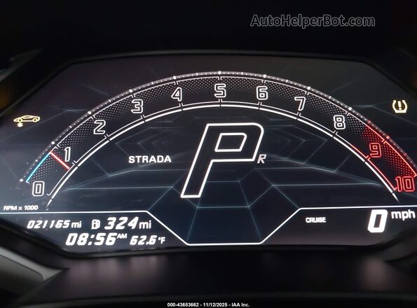ZHWUT5ZF4LLA15403 2020 LAMBORGHINI HURACAN EVO Оранжевый 