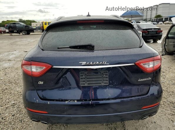 ZN661XUAXKX320518 2019 MASERATI LEVANTE Blue უკანა ხედი