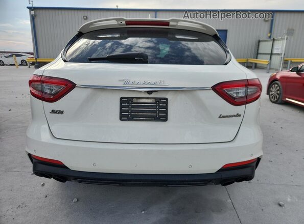 ZN661YUS2KX335884 2019 MASERATI LEVANTE White Вид ззаду
