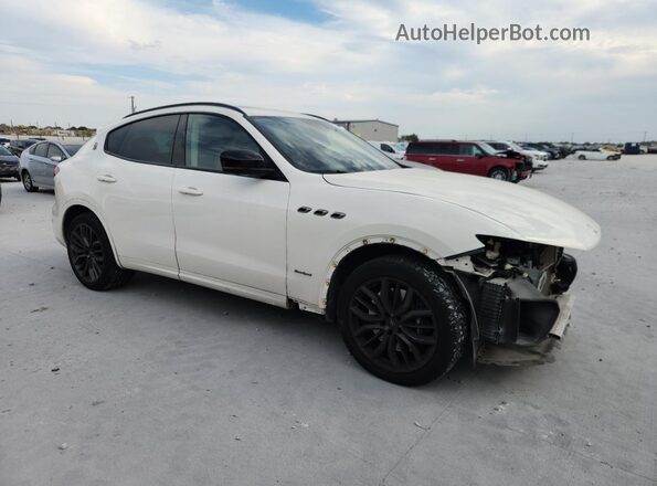 ZN661YUS2KX335884 2019 MASERATI LEVANTE White Передня права чверть