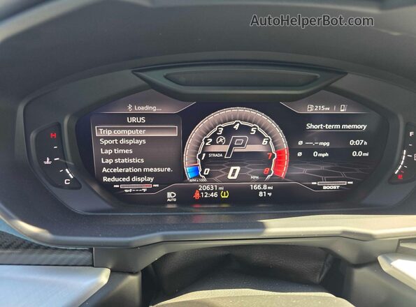 ZPBUA1ZL6MLA12443 2021 LAMBORGHINI URUS White წინა პანელის ხედი