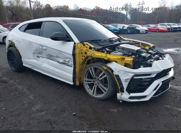 ZPBUA1ZL8KLA01117 2019 LAMBORGHINI URUS White წინა ხედი