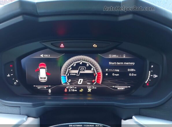 ZPBUA1ZL9LLA10281 2020 LAMBORGHINI URUS Синий 
