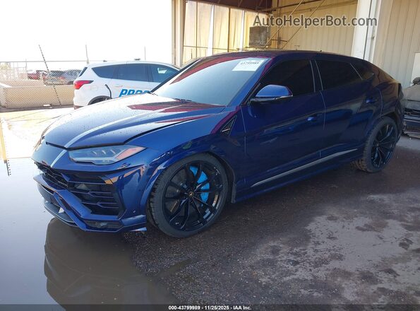 ZPBUA1ZL9LLA10281 2020 LAMBORGHINI URUS Синий 