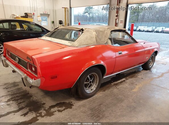 3F03F238313       1973 FORD MUSTANG Красный Задняя правая четверть
