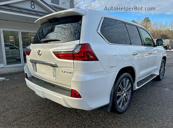 JTJHY7AXXH4233353 2017 LEXUS LX White Delantero derecho