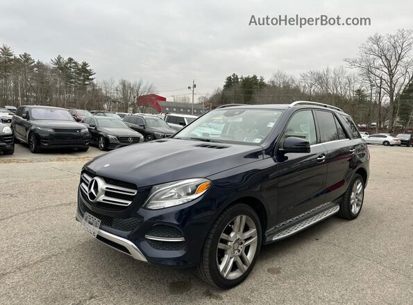 4JGDA5HB1HA863876 2017 MERCEDES-BENZ GLE-CLASS Синий 