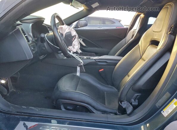 1G1YA2D73K5121218 2019 CHEVROLET CORVETTE Gray Widok deski rozdzielczej