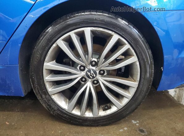 KNAE25LA0K6060035 2019 KIA STINGER Blue 