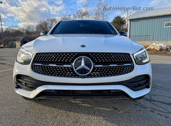 W1N0J8EB0NG025056 2022 MERCEDES-BENZ GLC-CLASS White Widok naklejki z numerem VIN