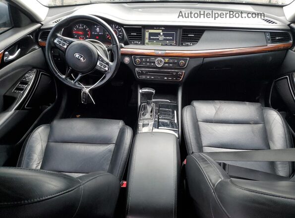 KNALC4J17J5104716 2018 KIA CADENZA Серебряный Вид щитка приборов