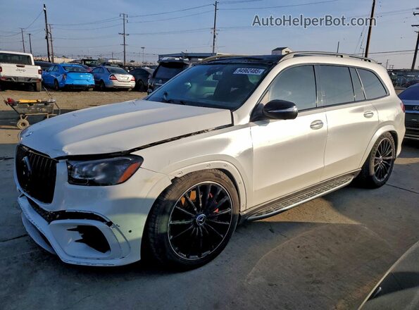 4JGFF8KE3MA402977 2021 MERCEDES-BENZ GLS White Rear left